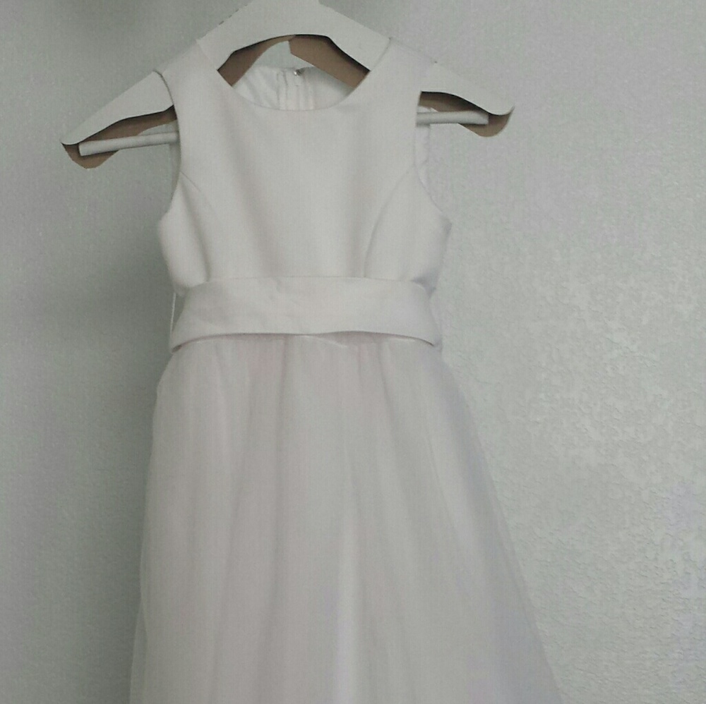 David's bridal flower girl dress